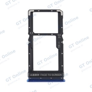 Tiroir Sim Premium Xiaomi Poco X3 NFC Bleu Mer