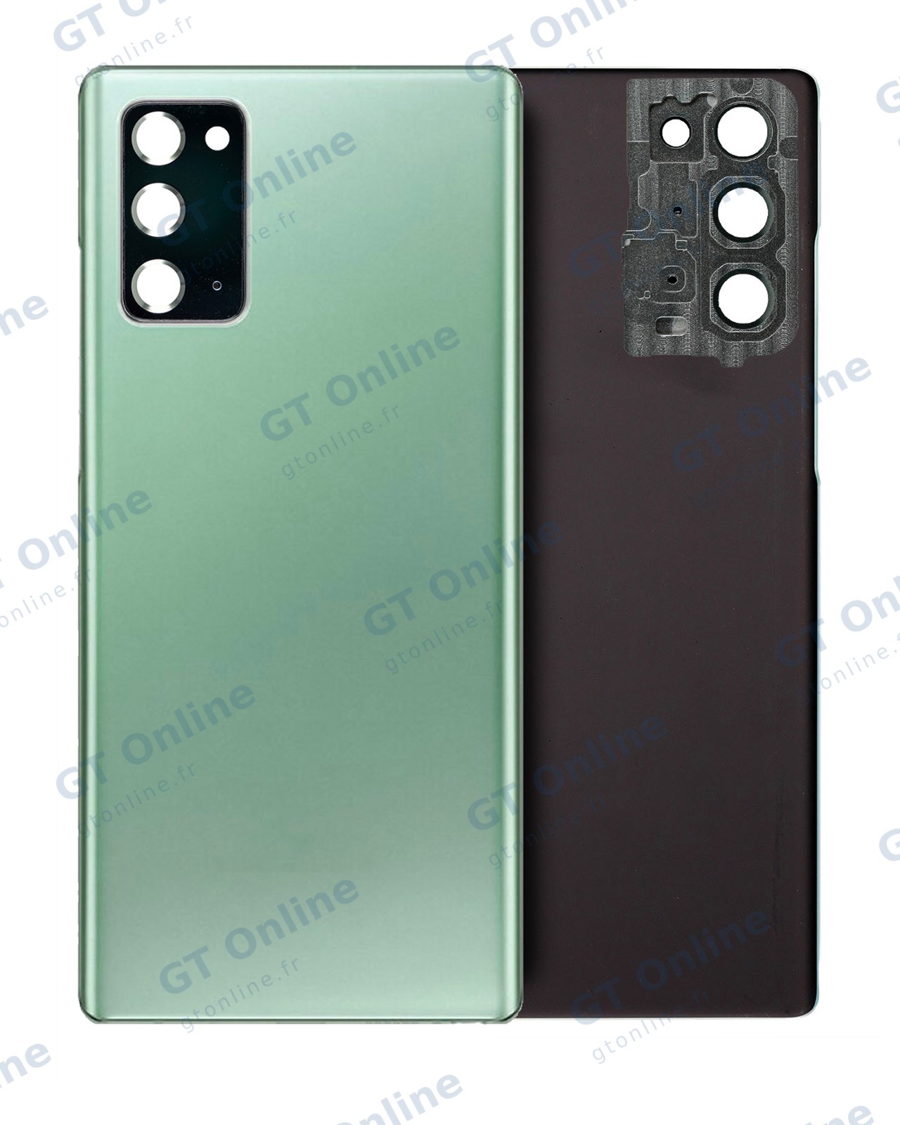 Vitre arrière pour Samsung Galaxy Note 20 (pack service origine, vert Mystic) — vue 1