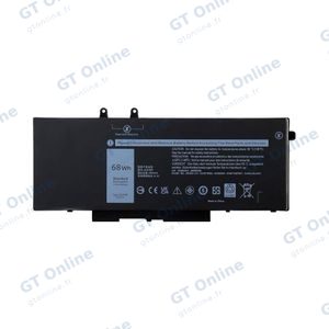 Batterie Ordinateur Portable Premium 4GVMP pour Dell Latitude 5400 5500 5410 5510 E5400 Inspiron 7590 7591 7791