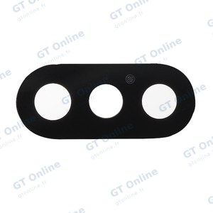 Lentille Apple iPhone X (x5) Noir
