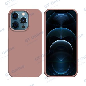 Pack de 10 Coques Silicone Compatible pour Apple iPhone 12/iPhone 12 Pro Bulk (#6) Rose