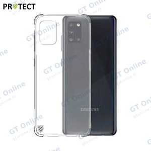 Coque Silicone Renforcée PROTECT pour Samsung Galaxy A31 A315 Transparent