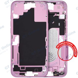 Châssis pour Apple iPhone 16 Plus (version EU, origine d'occasion — grade A, rose)