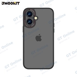 Coque de Protection Canon Lens JMGOKIT pour Apple iPhone 17 Noir