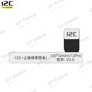 Nappe de Réparation Batterie i2C i6S Externe pour Apple iPhone 12, 12 Pro & 12 mini (sans Soudure, Batterie