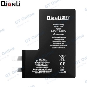 Batterie High Capacity sans BMS QianLi pour Apple iPhone 13 Pro (3280mAh)
