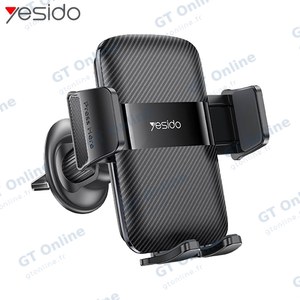 Support Smartphone pour Voiture Yesido C251 Noir