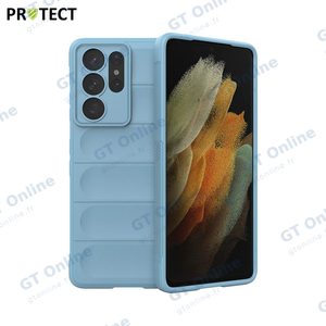 Coque de Protection IX008 PROTECT pour Samsung Galaxy S21 Ultra 5G G998 Bleu Clair