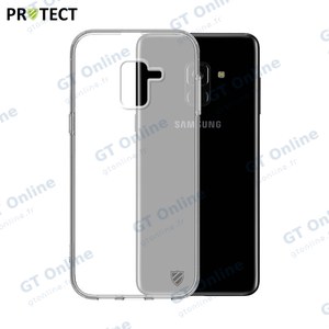 Coque Silicone PROTECT pour Samsung Galaxy A8 2018 A530 Transparent
