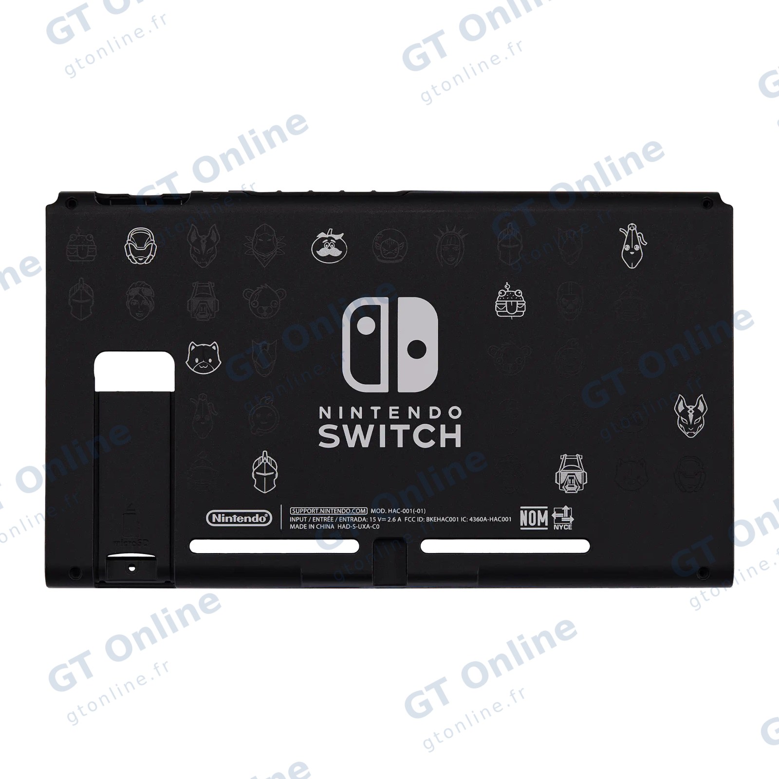 Vitre arrière pour Nintendo Switch (HAC-001(-01) (Fortress)