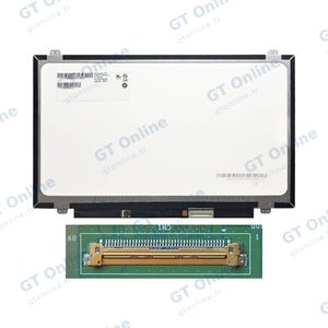 Dalle Ordinateur Portable 14.0" Slim FHD (1920x1080) LCD 60Hz — (B140HAK01.0 / LP140WF5 (SP)(B1) / N140HCN-EA1 …)