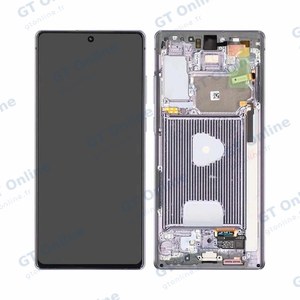 Écran Tactile Soft Oled avec Châssis Samsung Galaxy Note 20 5G N981/Galaxy Note 20 N980 Gris