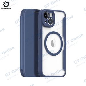 Housse de Protection Skin X Pro Dux Ducis pour Apple iPhone 13/iPhone 14 MagSafe Bleu