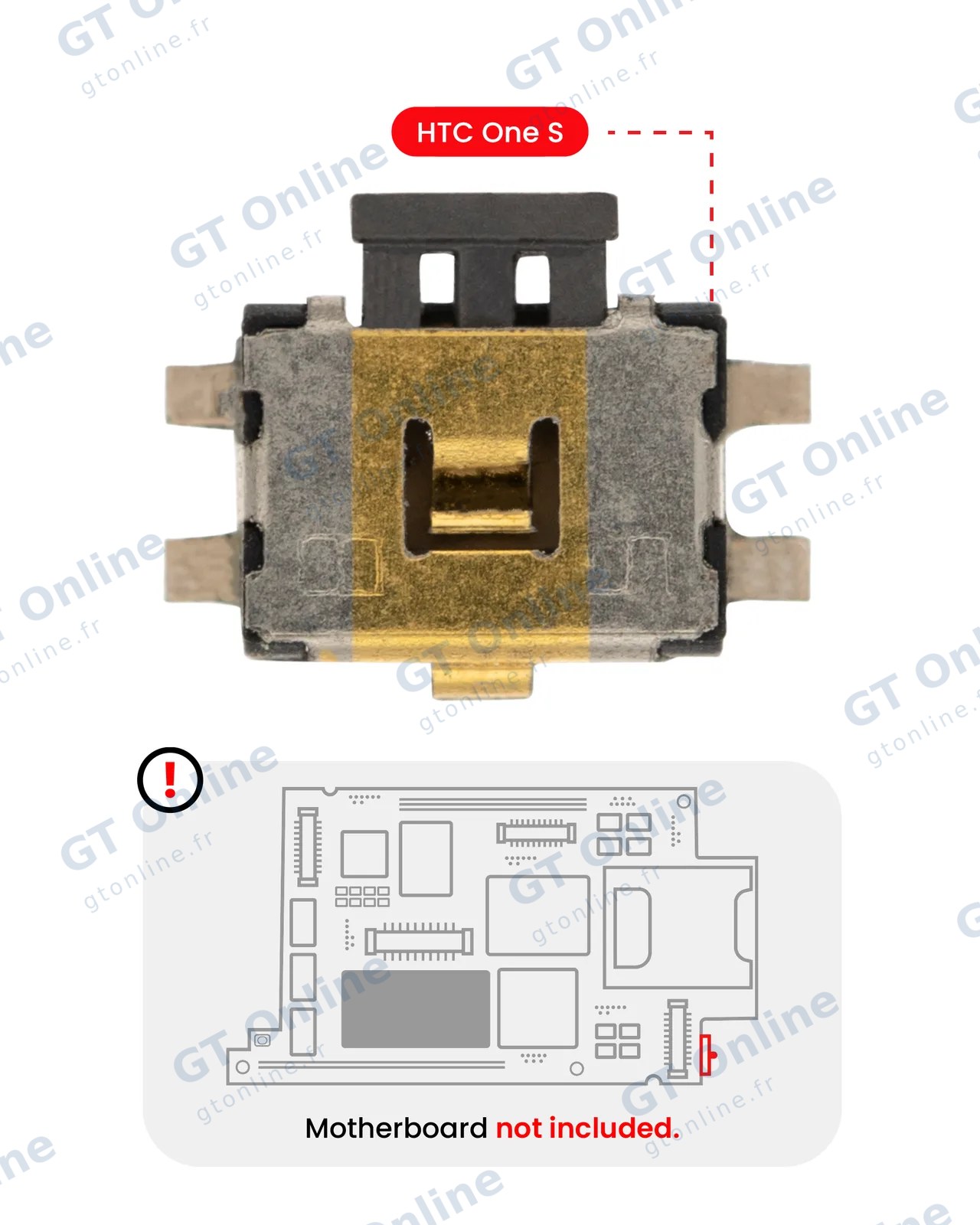 Pièce à microsouder pour HTC One S