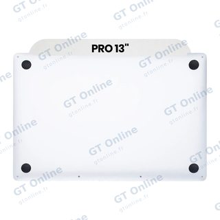 Coque inférieure pour Apple MacBook Pro 13" A2289 (2020) (origine neuve, argent)