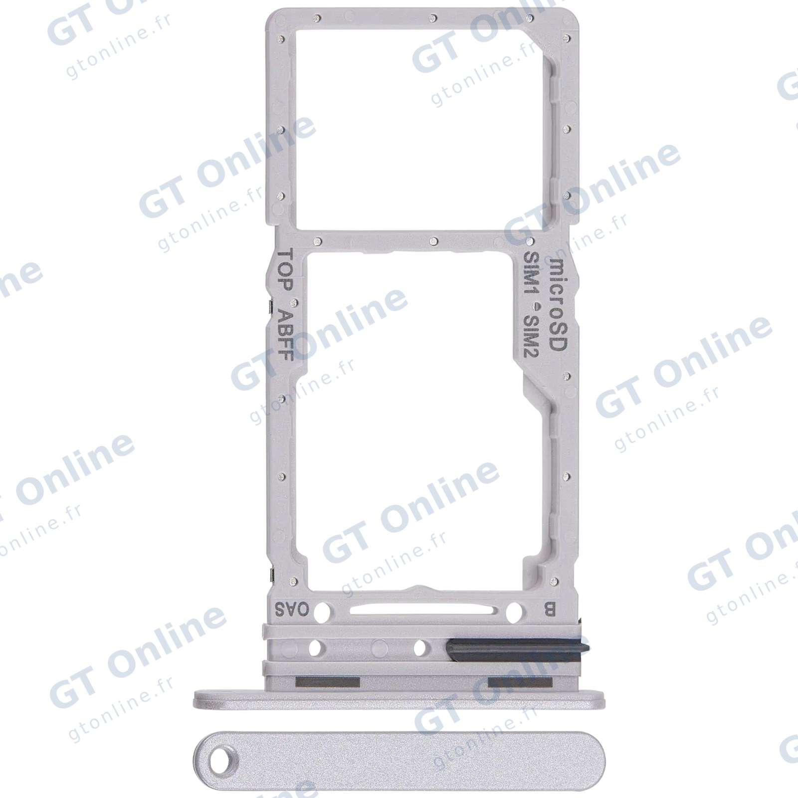 Tiroir SIM pour Samsung Galaxy A26 5G (A266 / 2025) (blanc)