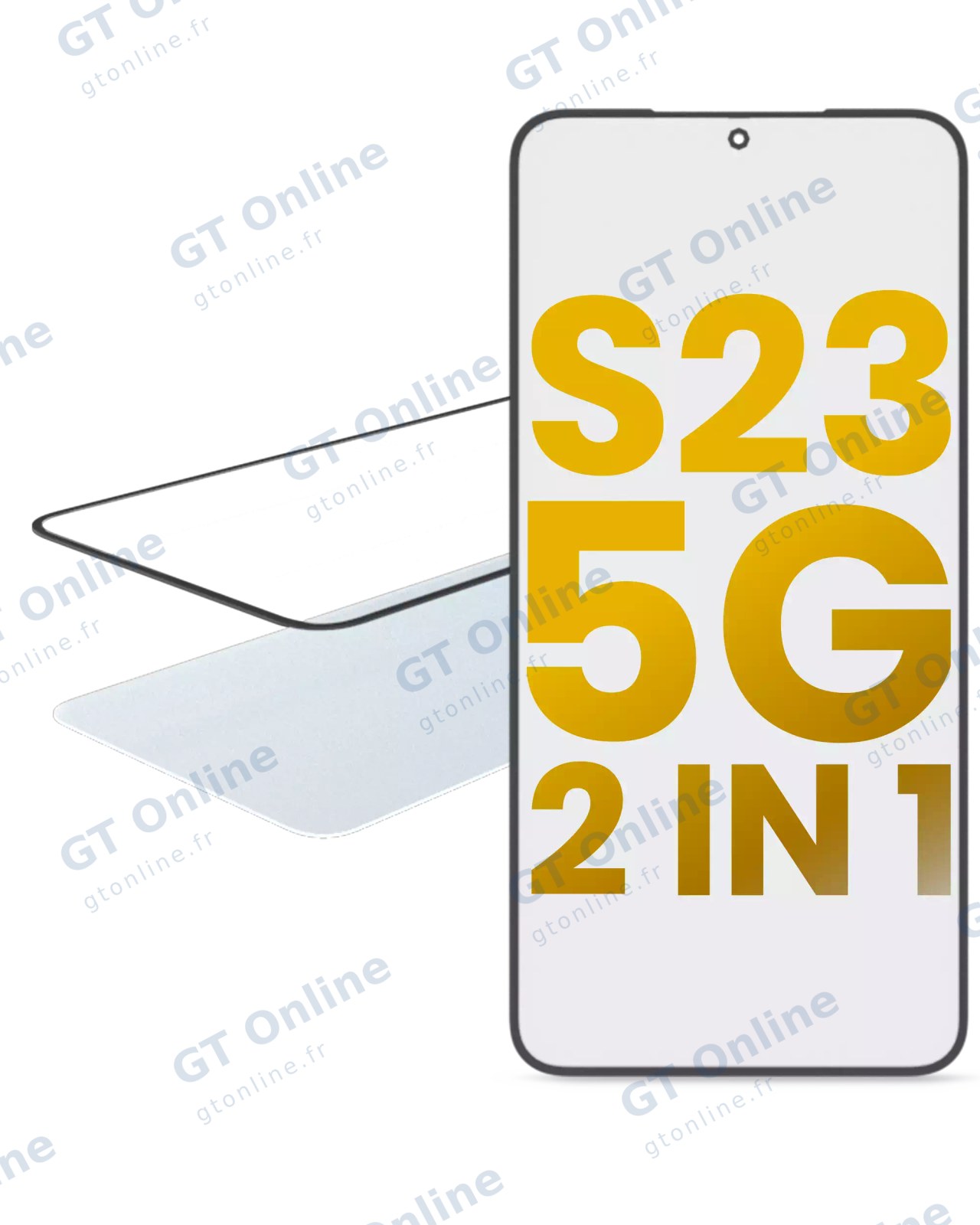 Vitre d’écran avec OCA pour Samsung Galaxy S23 5G