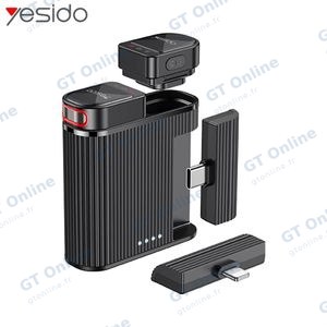 Microphone Cravate Yesido KR19 Noir