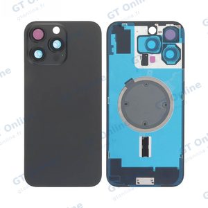 Cache Arrière Premium Apple iPhone 16 Pro Max (Without Parts) Titane Noir