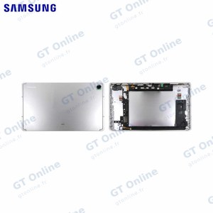 Cache Arrière Original Samsung Galaxy Tab S9 FE Wi-Fi X510/Galaxy Tab S9 FE 5G X516 GH82-32604B Argent