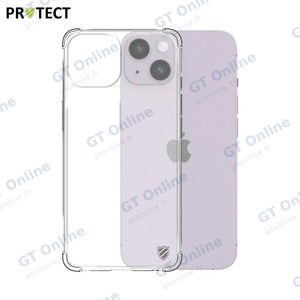 Coque Silicone Renforcée PROTECT pour Apple iPhone 14 Transparent