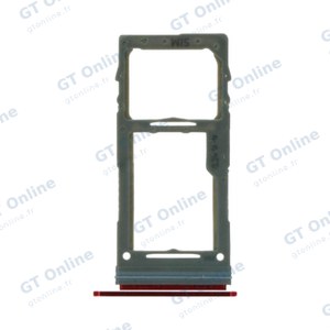 Tiroir Sim Premium Samsung Galaxy Note 10 Lite N770 Rouge