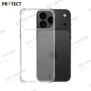 Pack de 10 Coques Silicone Renforcée PROTECT pour Apple iPhone 17 Pro Max Bulk Transparent