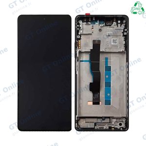 Écran Tactile Original Pulled avec Châssis (PIEC) Xiaomi Redmi Note 13 5G Noir
