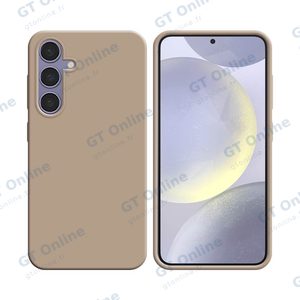 Coque Silicone Compatible pour Samsung Galaxy S24 5G S921 (#18) Rose Gold