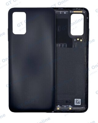 Vitre arrière pour Samsung Galaxy A03S (A037M / 2021) (pack service origine, noir)