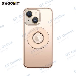 Coque de Protection King JMGOKIT pour Apple iPhone 14 Plus MagSafe Or