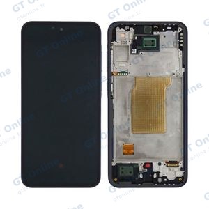 Écran Tactile Original Assembled avec Châssis Compatible Samsung Galaxy A35 5G A356 GH82-34221A Noir