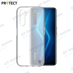 Coque Silicone PROTECT pour Realme 6 Pro Transparent
