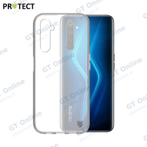 Coque Silicone PROTECT pour Realme 6 Pro Transparent