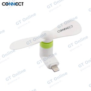 Ventilateur pour Smartphone CONNECT Lightning Blanc