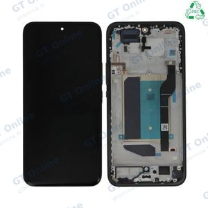 Écran Tactile Original Pulled avec Châssis (PIEC) Xiaomi Redmi Note 15 Pro+ 5G Noir