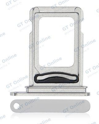 Tiroir SIM pour Apple iPhone 14 Pro / 14 Pro Max (argent)