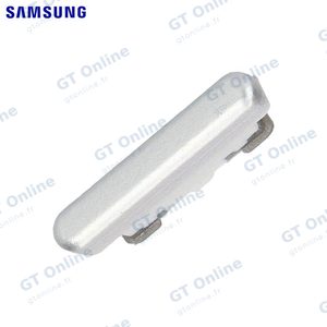 Bouton On/Off Original Samsung Galaxy S21 FE G990 GH98-46769B Blanc
