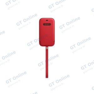 Housse en Cuir avec MagSafe Apple iPhone 12 Pro Max Rouge