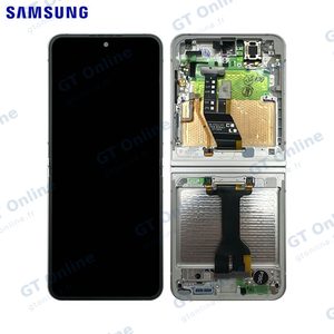 Écran Tactile Original Samsung Galaxy Z Flip 6 5G F741 GH82-35013F GH82-35014F Blanc