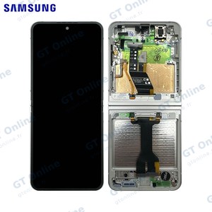 Écran Tactile Original Samsung Galaxy Z Flip 6 5G F741 GH82-35013F GH82-35014F Blanc