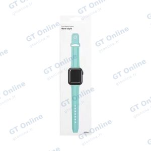 Bracelet Sport Apple Watch 38/40mm 5 Bleu Ciel