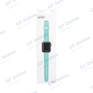 Bracelet Sport Apple Watch 38/40mm 5 Bleu Ciel