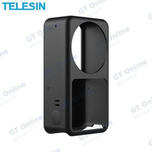 Coque Silicone TELESIN OA-SCE-001 pour DJI Action 2 Dual-Screen Combo Noir