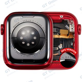 Châssis pour Apple Watch Series 9 (41MM) (origine d'occasion — grade A, version GPS, Aluminum / Red)