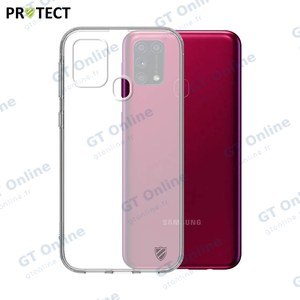 Coque Silicone PROTECT pour Samsung Galaxy M31 M315 Transparent