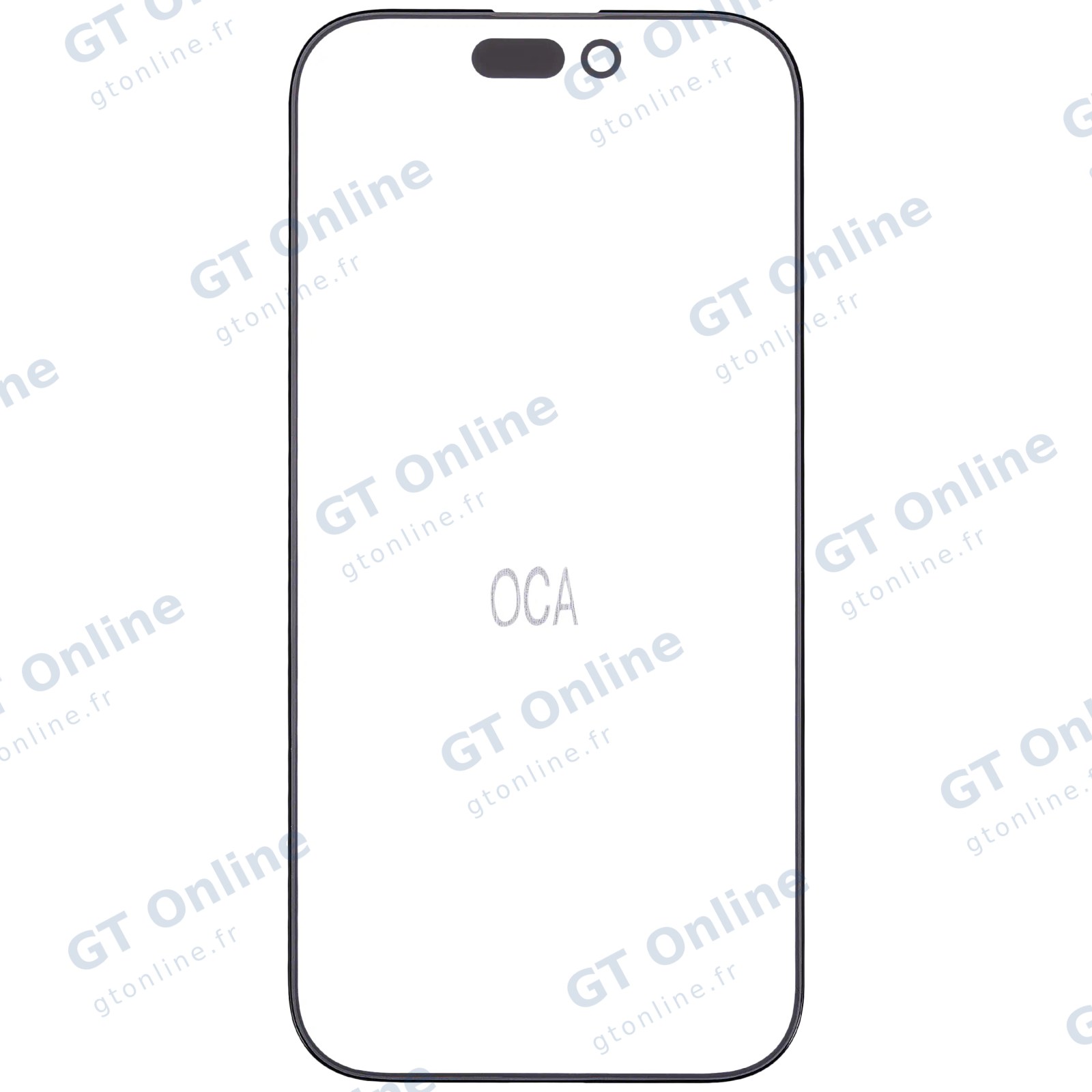 Vitre d’écran avec OCA pour Apple iPhone 16 Pro (lot de 10)