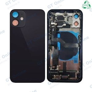Coque de Réparation Complète Aftermarket (PIEC) Apple iPhone 12 Mini (Version US) Noir