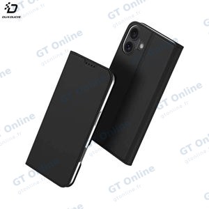 Housse de Protection Skin Pro Dux Ducis pour Apple iPhone 16 Plus Noir