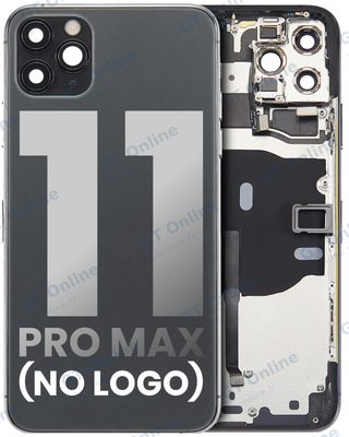 Châssis pour Apple iPhone 11 Pro Max (sans logo, compatible premium, gris sidéral)